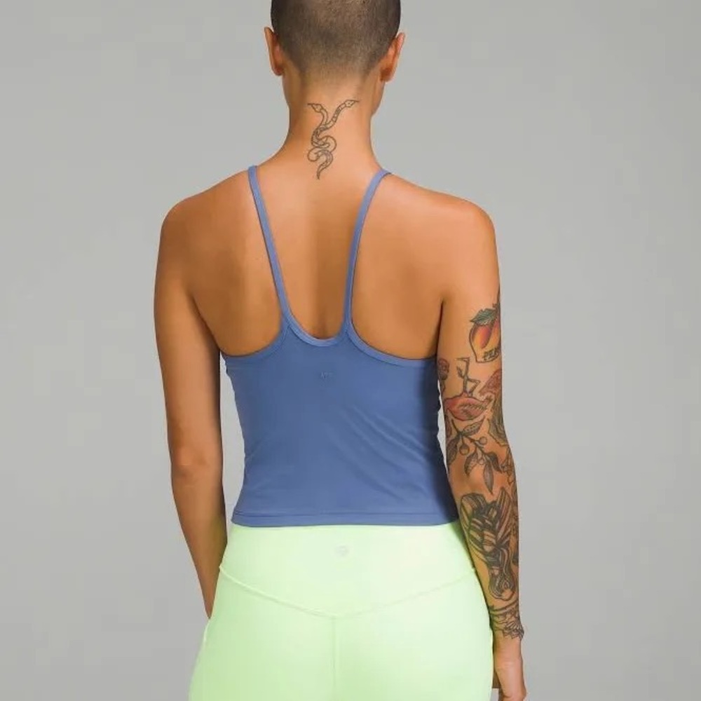 Lululemon Women's Lightweight High-Neck Yoga Tank Top with Light Support